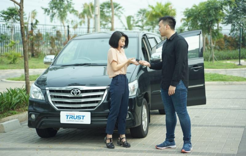 Toyota Trust online trade in-day, beli mobil kamu dengan harga terbaik