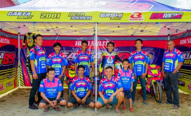 Wuih, Gailea Art89 Racing Team Siap Tempur di Region Sulawesi