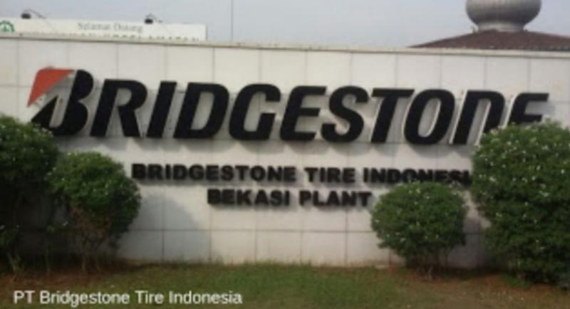 PT Bridgestone Tire Indonesia di Jalan Raya Kaliabang, Bekasi Utara