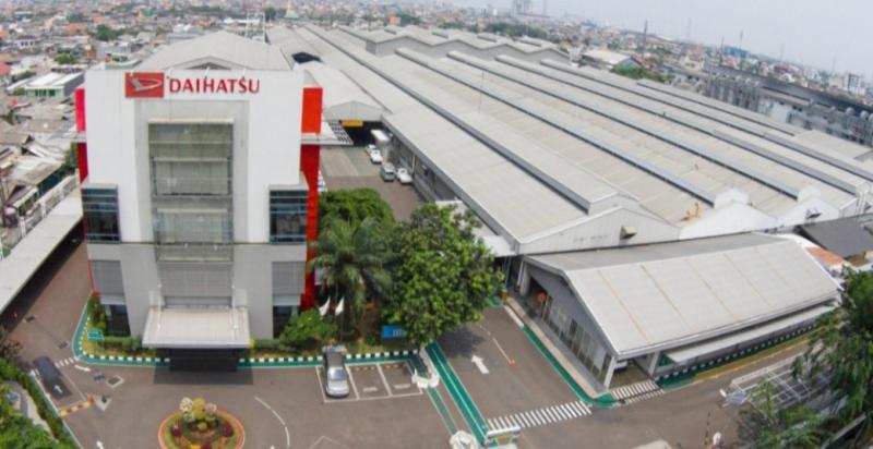 Pabrik mobil PT Astra Daihatsu Motor di kawasan Jawa Barat