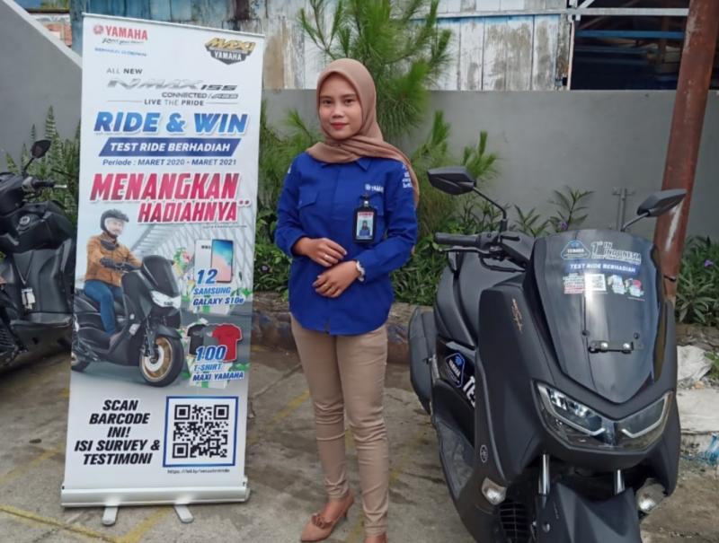 Test Ride All New Yamaha NMax 155 Connected berhadiah smartphone