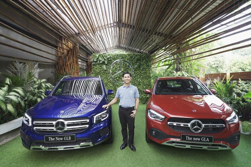 Choi Duk Jun di antara Mercedes-Benz New GLA dan New GLB