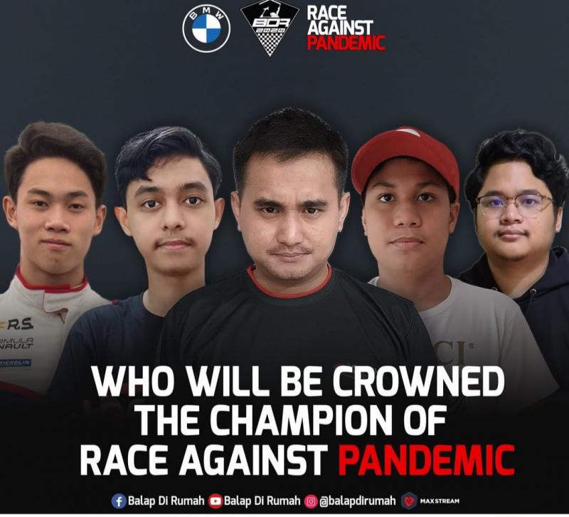 Belum ada yang dominan, gelar juara umum BDR Race Against Pandemic masih cair untuk semua pembalap