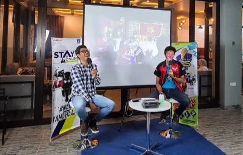 Nobar virtual dipandu Adit Nganga – SUCI 2, seorang stand up comedian membuat acara semakin seru