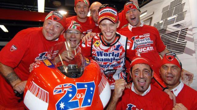 Casey Stoner (Australia) saat juara dunia 2007 bersama Ducati. (Foto: ist)