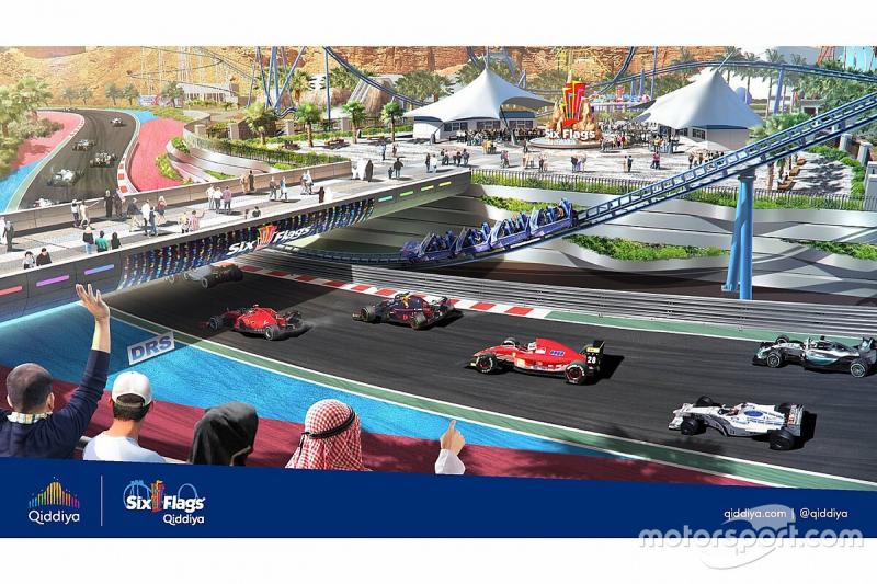 Ilustrasi F1 night race di Arab Saudi musim 2021. (Foto: motorsport)