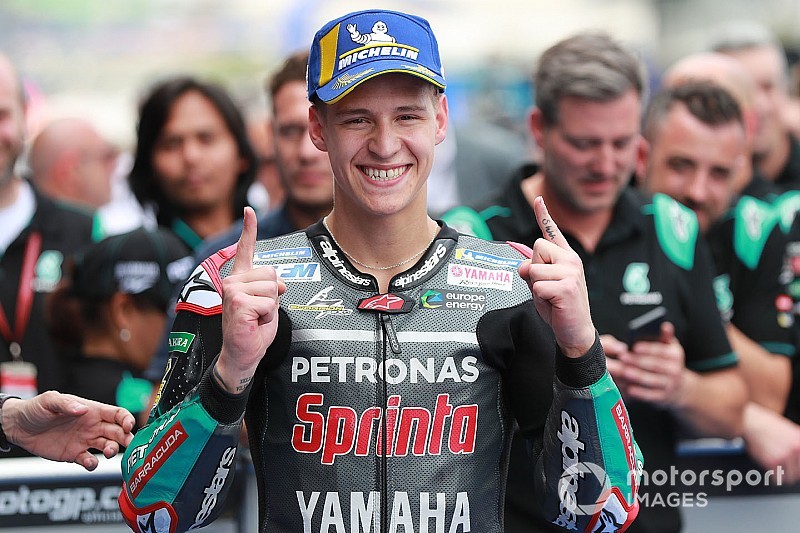 Fabio Quartararo (Prancis/Petronas Yamaha) kini geser target ke P2 kejuaraan dunia. (Foto: motorsport)