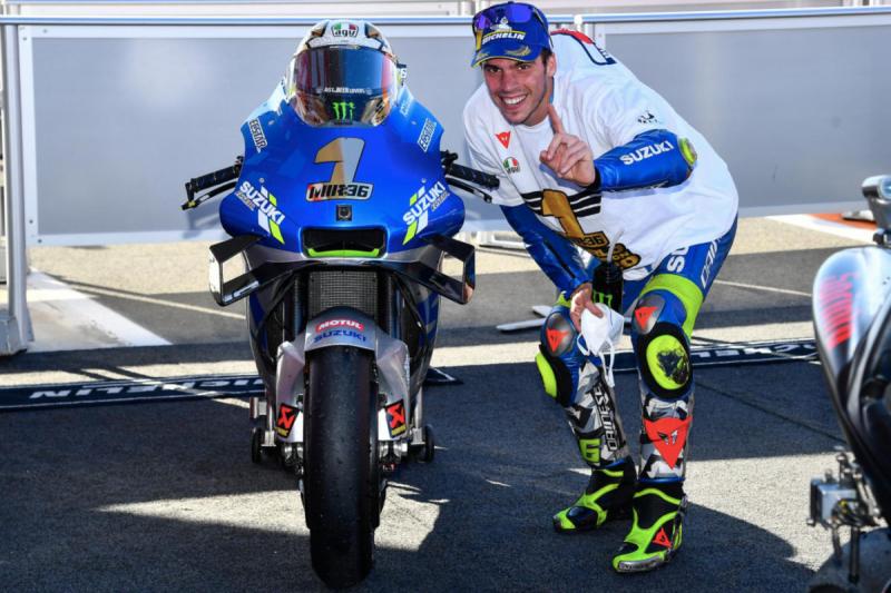 Joan Mir dengan Suzuki GSX-RR 2020, jadi pembalap Spanyol ke-4 jadi juara dunia MotoGP. (Foto: motogp)