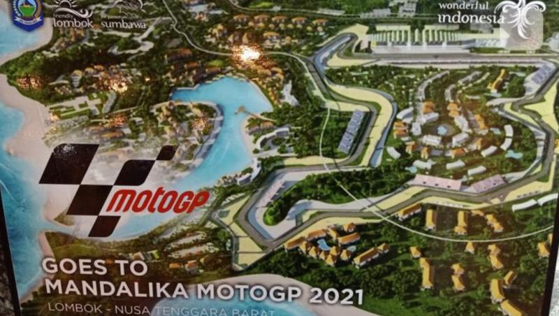 Sirkuit MotoGP Mandalika yang saat ini tengah dikebut pengerjaannya