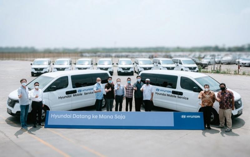 Program “Hyundai Datang ke Mana Saja” secara serentak dimulai 20 November 2020, dengan hadirkan 10 unit Hyundai H-1 sebagai mobil layanan resmi