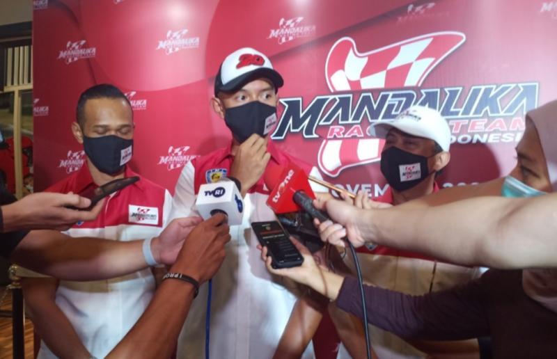 Dimas Ekky Pratama, siap comeback ke Moto2 musim depan bersama Pertamina Mandalika SAG Team. (foto : bs)