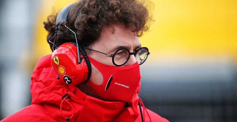 Team Principal Ferrari Mattia Binotto, tinggalkan anak buah di Abu Dhabi karena sakit. (Foto: gpblog)