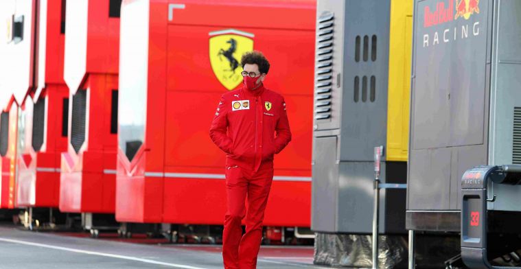 Team Principal Ferrari Mattia Binotto, tinggalkan Abu Dhabi karena saran dokter. (Foto: scuderiaferrari)