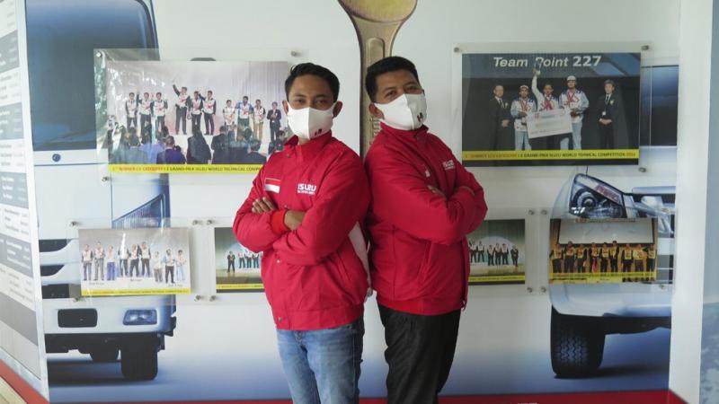 Dua teknisi Isuzu Indonesia tampil gemilang di ajang I-1GP