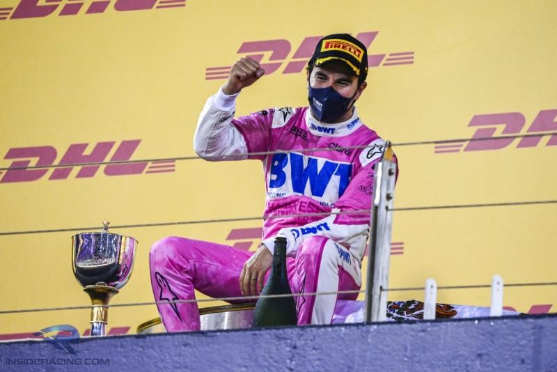 Sergio Perez (Meksiko) sempat terkatung-katung kala terbuang dari Racing Point, akhirnya digeret tim Red Bull. (Foto: insideracing)