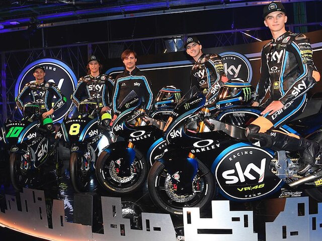 Tim milik Valentino Rossi yang tengah menuju kelas MotoGP. (Foto: cycleworld)