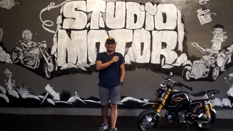 Donny Ariyanto, builder motor kustom dari Studio Motor (foto: youtube)