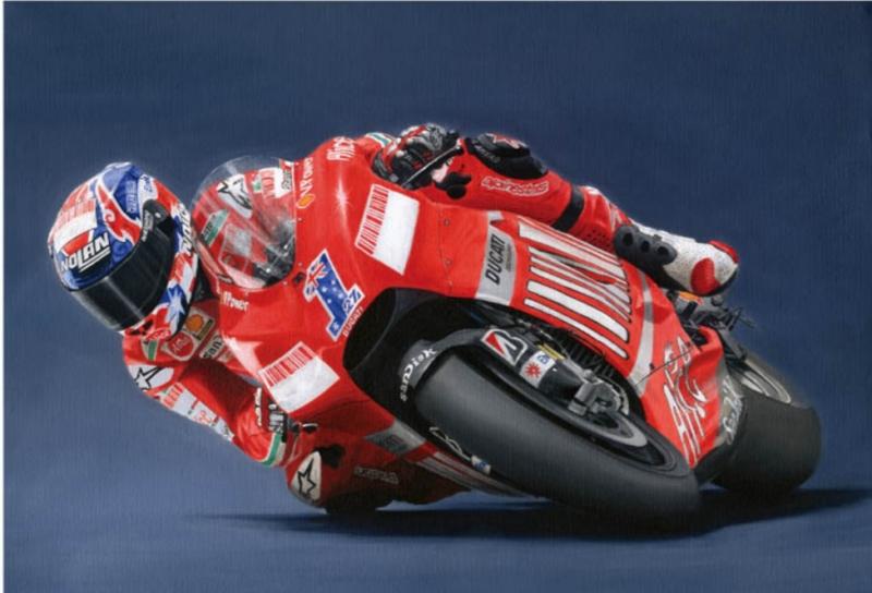 Ducati besutan Casey Stoner pada 2008. (Foto: limiyrfeditioclassic)