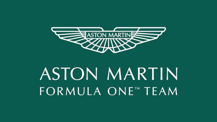 Logo tim Aston Martin F1, penampakan pertama di hari pertama tahun 2021. (Foto: ist)