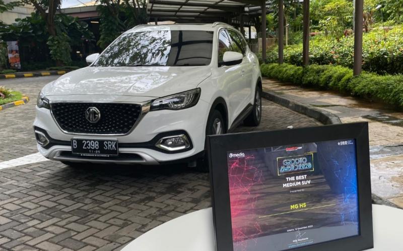 MG HS Sabet Gelar Best Medium SUV Sebagai Merek Terpercaya di Pasar Otomotif Indonesia