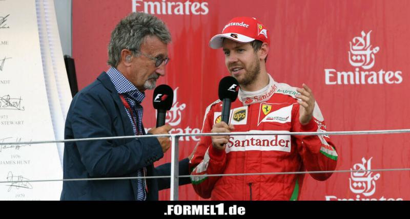 Eddie Jordan dan Sebastian Vettel, lebih setuju Sergio Perez yang ke Aston Martin. (Foto: formel1)