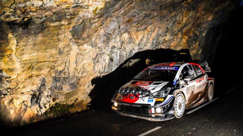 Sebastien Ogier di atas Yaris WRC, dominan di hari kedua Rally Monte Carlo. (Foto: wrc)