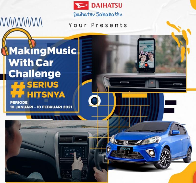 Daihatsu Berkolaborasi dengan rapper Ecko Show merilis music with Car Challenge