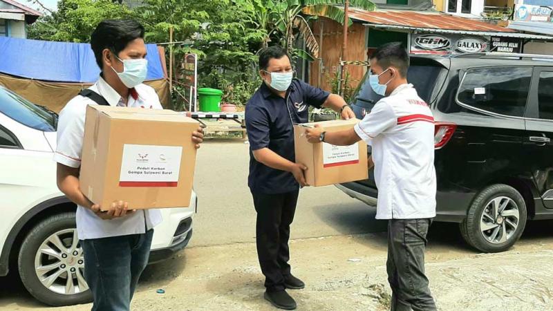 Wuling Motors dan Kumala Group lakukan CSR untuk korban gempa di Majene, Sulawesi Barat