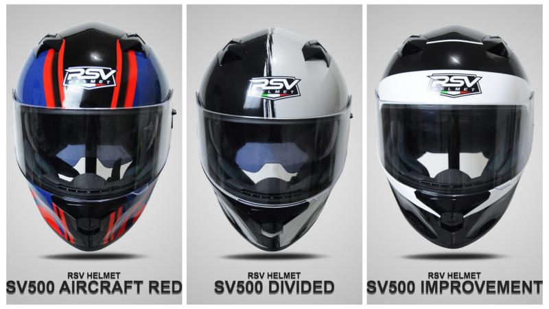 Helm baru RSV SV500 dengan fitur premium dibanderol Rp 950 ribu