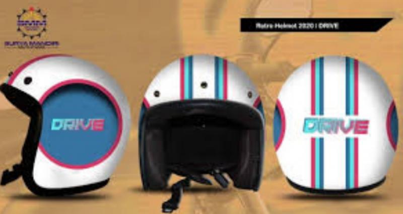 Helm keren hasil kolaborasi GIGAS dan Band Drive untuk para pecinta motor 
