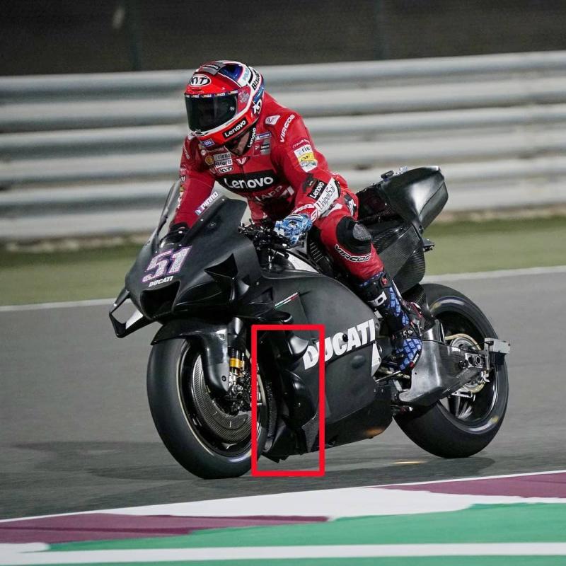 Aerodinamika baru motor balap MotoGP Ducati (foto: GPOne)