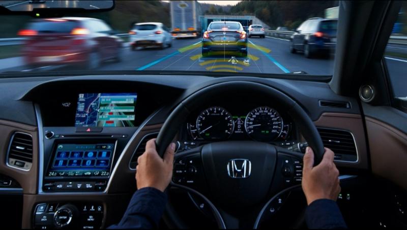 Salah satu teknologi canggih yang ditambahkan adalah fungsi Traffic Jam Pilot, teknologi yang memenuhi syarat untuk mengemudi otomatis level tinggi