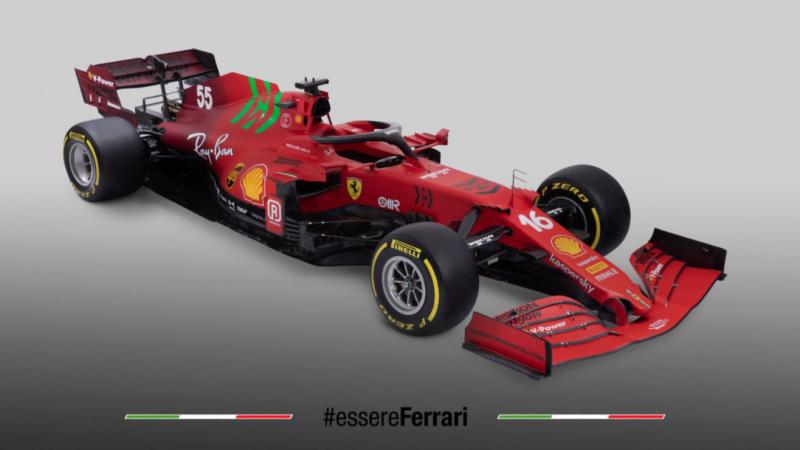 Corak baru Ferrari SF21 yang mengusung banyak perombakan teknis. (Foto: ferrari)