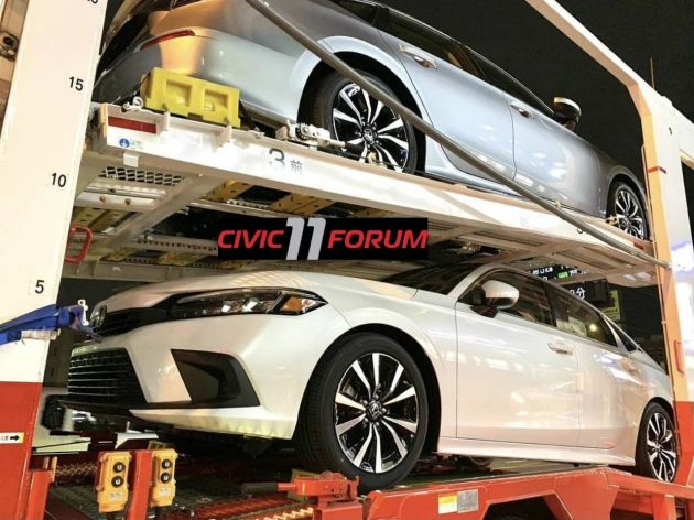 Tangkapan gambar Honda Civic 2022 yang bakal di jual di Amerika dan Cina
