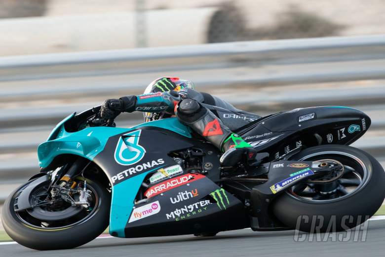 Franco Morbidelli (Italia/Petronas Yamaha Srt) kembali buktikan tim satelit bisa jadi tercepat di MotoGP. (Foto: crash)