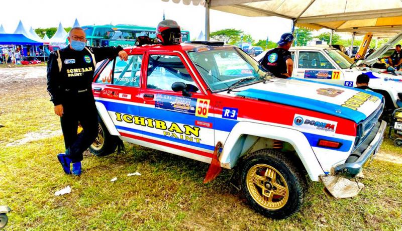 Ronny JS amankan posisi runner up di Kelas R.3 di hari pertama Kejurnas Sprint Rally Tanjung Lesung Banten