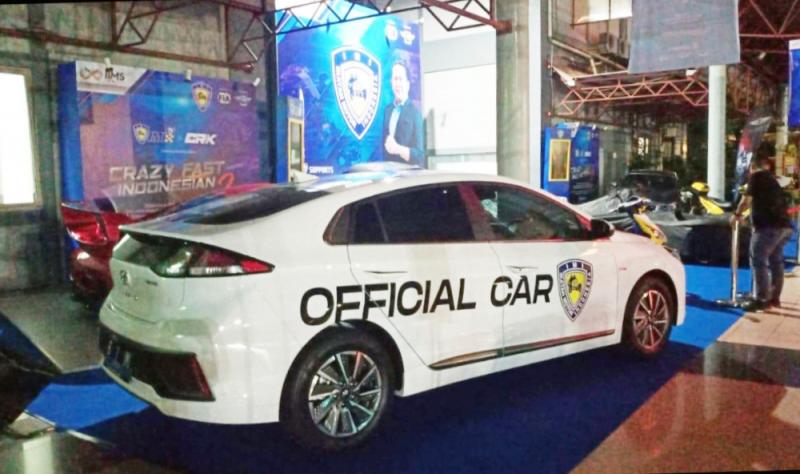 Booth IMI Pusat di pameran otomotif terakbar IIMS Hybrid 2021 di JI-Expo Kemayoran Jakarta