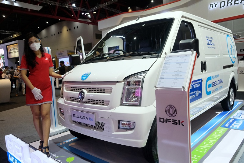 DFSK meluncurkan mobil komersial listrik Gelora E untuk mendukung bisnis angkutan yang ramah kantong 