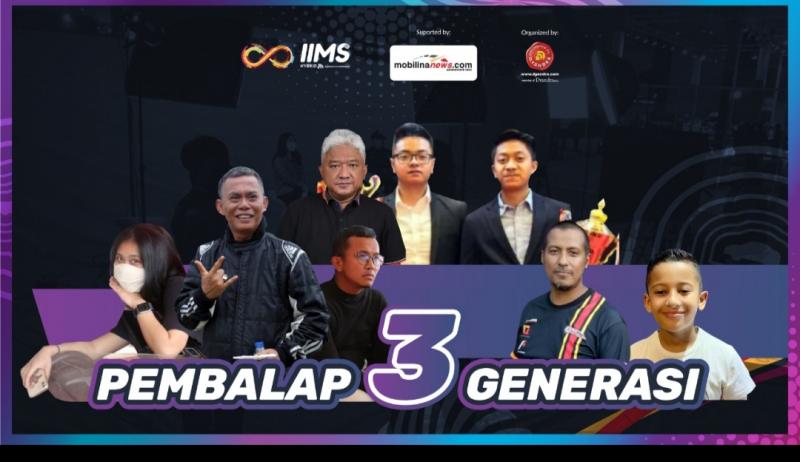 IIMS Talks hadirkan 3 keluarga Pembalap 3 Generasi di Main Stage Food Park arena IIMS Hybrid 2021 di JI-Expo Kemayoran, Jumat esok