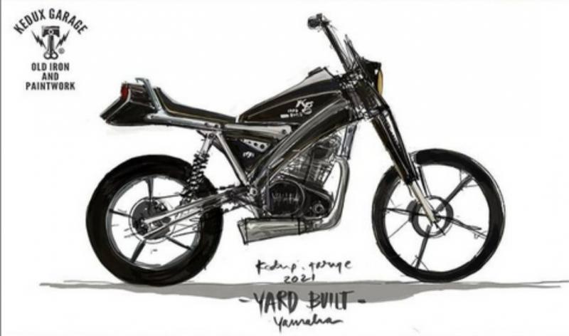 Black Dog untuk Yamaha XSR 155 ala Kedux Garage dari Bali