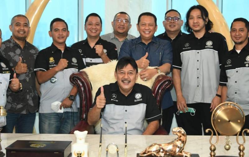 Terima pengurus Mercedes Benz Boxer Club Indonesia, Bamsoet dukung Touring Merah Putih IMI-MBCI Jakarta - Surabaya - Jakarta