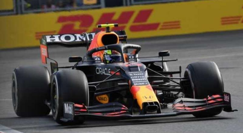 Sergio Perez (Meksiko) persembahkan P1 pertama untuk Red Bull Honda di musim 2021