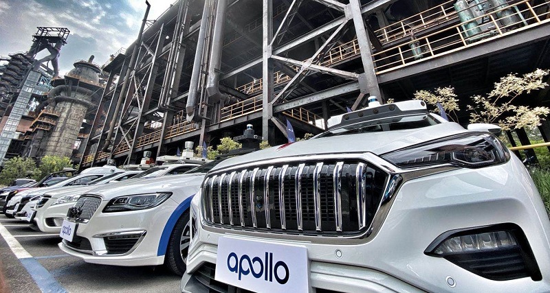 Deretan Taksi Apollo tanpa pengemudi yang siap menjadi transportasi umum di Tiongkok