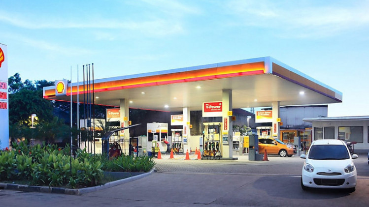 Salah satu stasiun pengisian bahan bakar Shell yang menyediakan bahan bakar yang inovatif