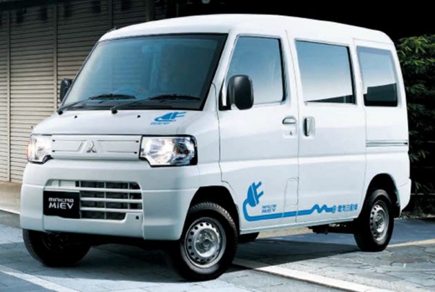 Tampang mobil listrik Mitsubishi i-MiEV yang hadir sejak 2009