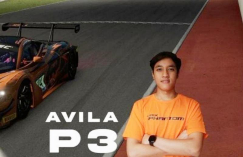Avila Bahar menjadi sim racer terbaik dari Indonesia dengan menyabet juara 3 pada GT World Challenge Esports Asia - Sprint Series Round 3 di Misano, Italia, Kamis (22/7/2021).