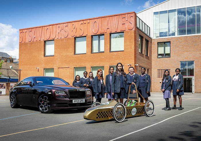 Anak Pemenang Kompetisi Desain Greenpower, Terima Car Kit dari Rolls-Royce