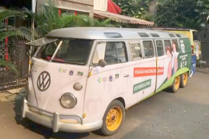 Bingky Cs Desain 5 Unit VW Combi Untuk Vaksin Covid-19 Keliling, Pesan Jokowi : Jangan Ada Yang Tertinggal! 