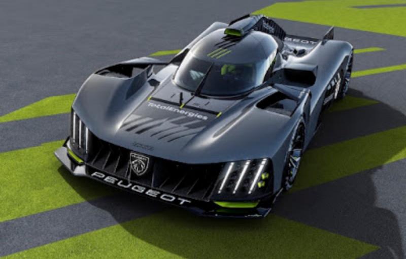 Desain Peugeot 9x8 untuk Hypercar ajang World Endurance Championship 2022 tak bersayap