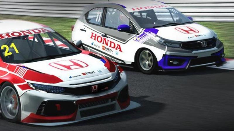 Pengembangan Honda Brio RS Urbanite untuk Honda Racing Simulator Championship 2021 berkolaborasi dengan pembalap senior Honda Racing Indonesia Alvin Bahar